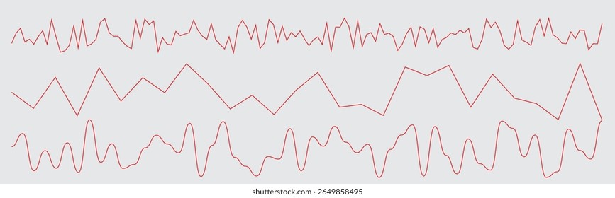 Three distinct red lines are displayed against a light gray background.