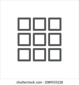 Three Dots Menu More Simple Line Icon
