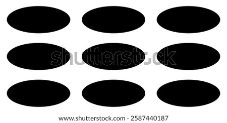 Three dots more menu black web illustration isolated on white background. Vector icon in flat style.