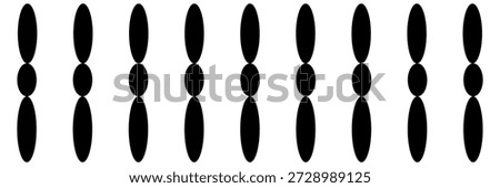 Three dots more menu black web illustration isolated on white background. Vector icon in flat style.