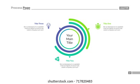 Three Doughnut Arcs Slide Template