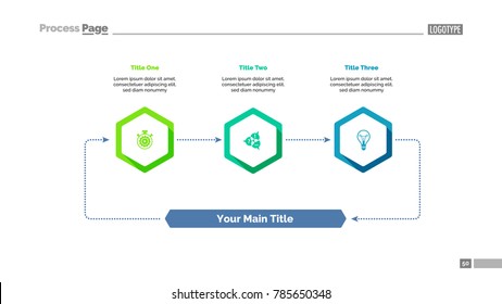 Three Elements Cycle Slide Template