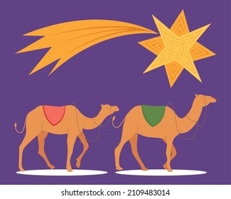 three ephiphany manger set characters