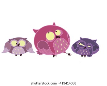 three fanny owls 