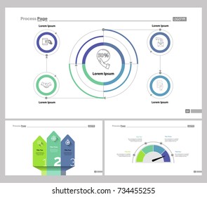 Three Finance Slide Templates Set