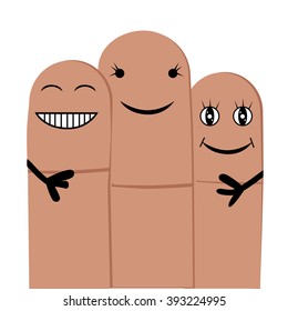 Three Finger with expression
