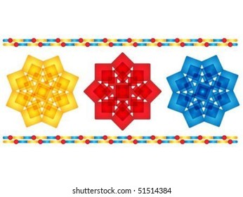Three Flowers