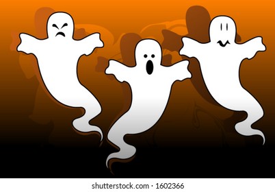 three ghosts