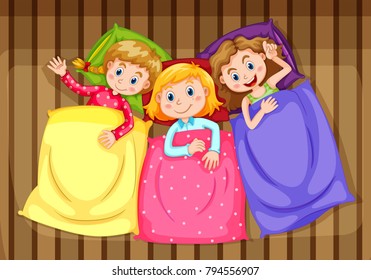 Child Getting Ready For Bed Stock Illustrations Images Vectors Shutterstock