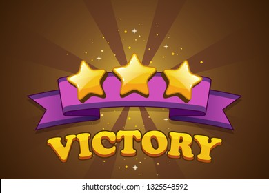 5,449 Victory game ui Images, Stock Photos & Vectors | Shutterstock