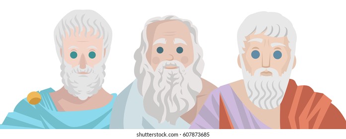 three great greek philosophers