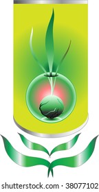 Three green germ