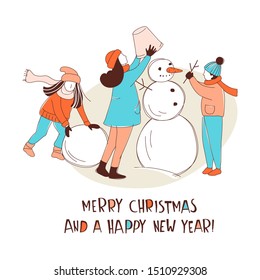 Snowman Drawing Images Stock Photos Vectors Shutterstock