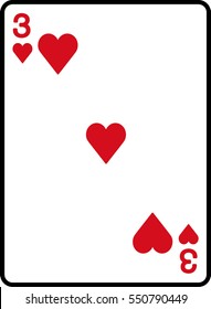 Three of Hearts