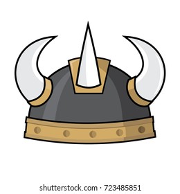 Three Horn Viking Helmet
