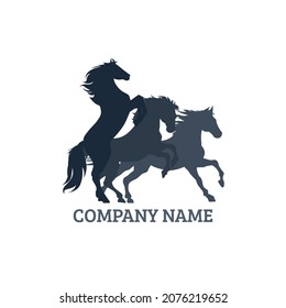 THREE HORSE LOGO FOR COMPANY LOGO