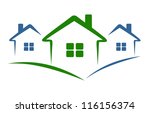 three houses