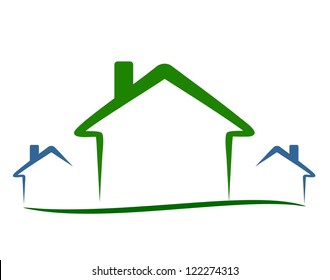 three houses - construction