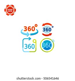 Three Hundred and Sixty Degrees Icon
