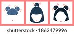 three icons, illustration with asian woman face. Chinese, Japanese and Korean woman. modern design for packaging, paper, fabric, card, cosmetics