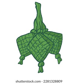 three ketupats,Good for graphic design resource