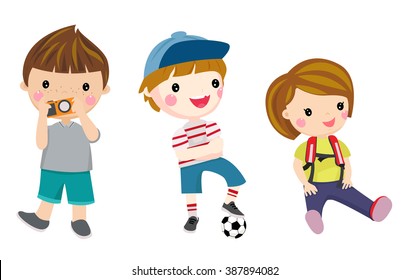 Three kids