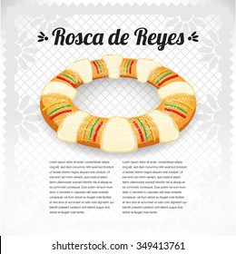 Three Kings Cake - Rosca de Reyes Mexicana