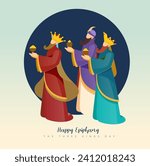 Three Kings Day - Epiphany - Stock Illustration as EPS 10 File