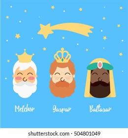 Three Kings Of Orient Christmas Avatar Design