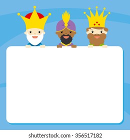the three kings of orient. Letter