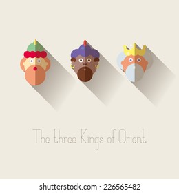 The three Kings of Orient wise men