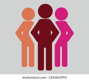 The Three leaders in Three Colours