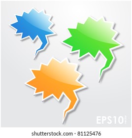 The three leaders for inscriptions in the form of distorted forms of