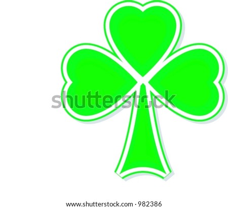 Download Three Leaf Clover Stock Vector (Royalty Free) 982386 ...