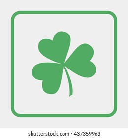 Three leaf clover icon.