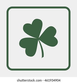 Three leaf clover icon.