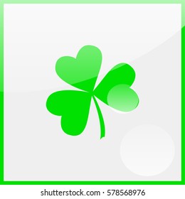 Three leaf clover icon.