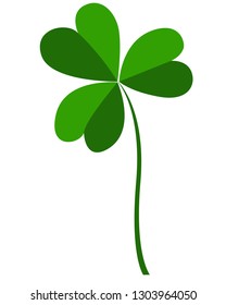 Three leaf clover. St. Patrick's day symbol.