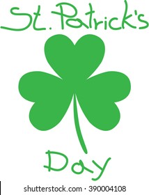 Three - leaved shamrock, Saint Patrick's Day