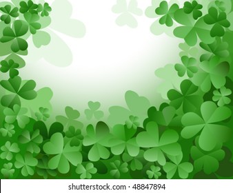 three leaves clovers  garden