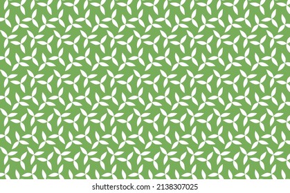 Three leaves or petals vector background. Fill background. Abstract floral pattern. Suitable for design template, brand identity, and promotion media.