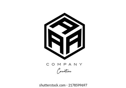 Three Letter Cube Alphabet Letter Logo Stock Vector (Royalty Free ...