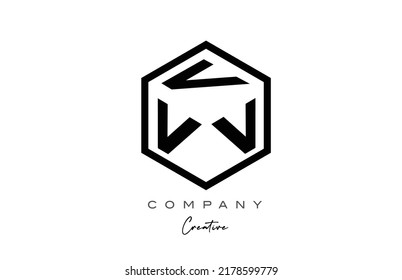 drei Buchstaben Würfel V Buchstaben Logo Symbol Design mit Polygon Design. Kreative Vorlage für Unternehmen und Unternehmen