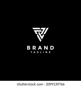 The three letters F form a Triangle