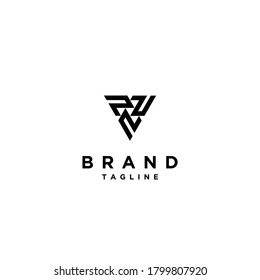 The three letters P form a Triangle.