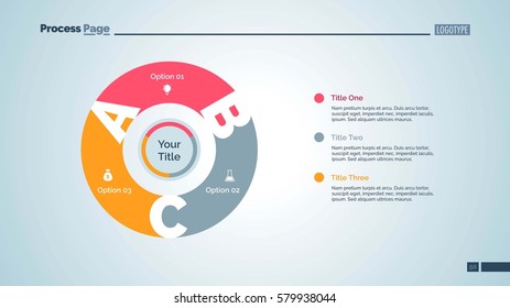 Three Letters Sectors Slide Template