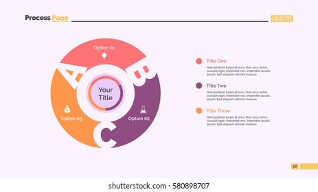 Three Letters Sectors Slide Template