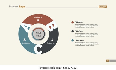 Three Letters Sectors Slide Template