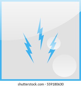 Three lightning icon.