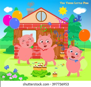 the three little pigs folktale happy ending